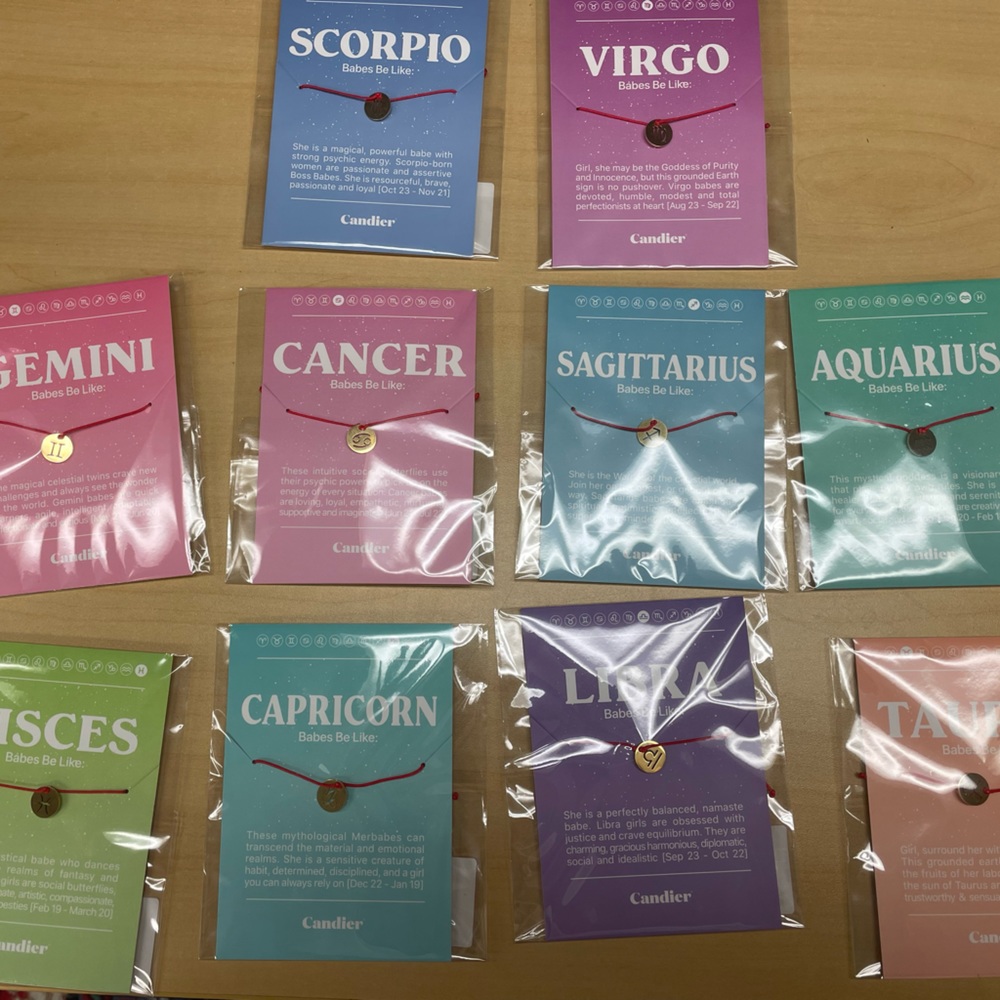 ZODIAC BRACELETS (ALL SIGNS AVAILABLE) NWT